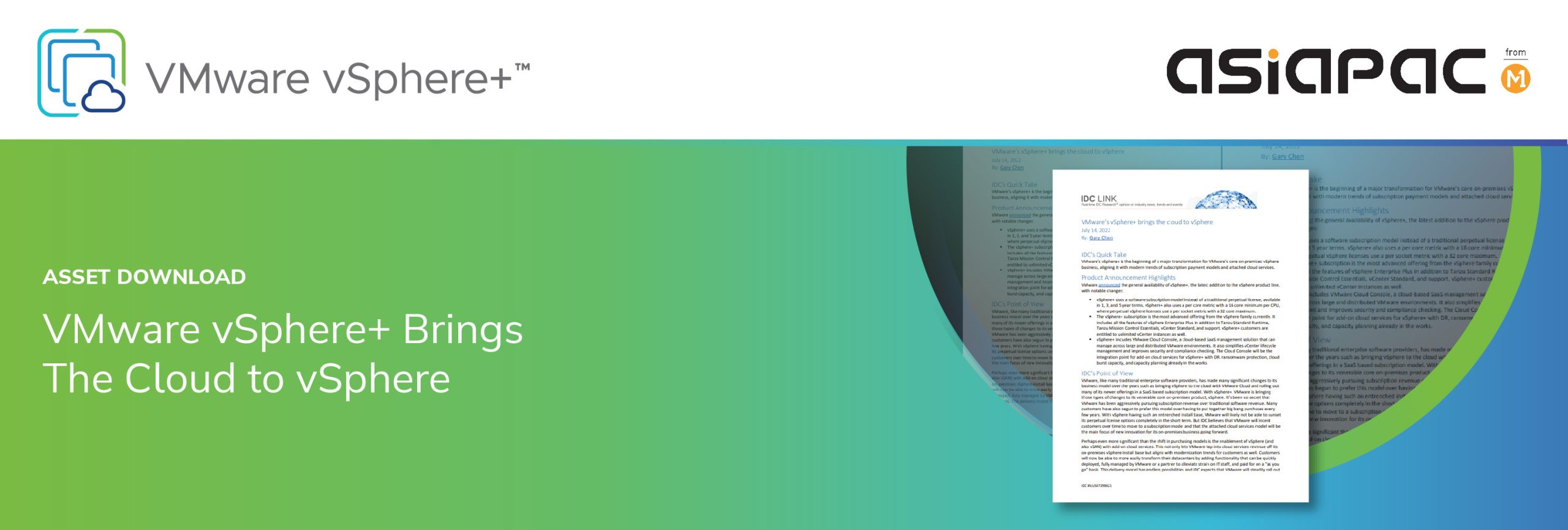 VMware’s vSphere+ brings the cloud to vSphere - On360° Digital Engagement